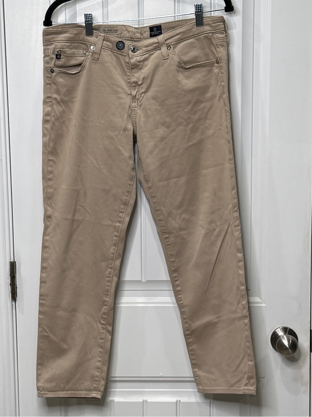 Ag Adriano Goldschmied Women’s Size 32 The Stilt Crop Cigarette Jeans EUC